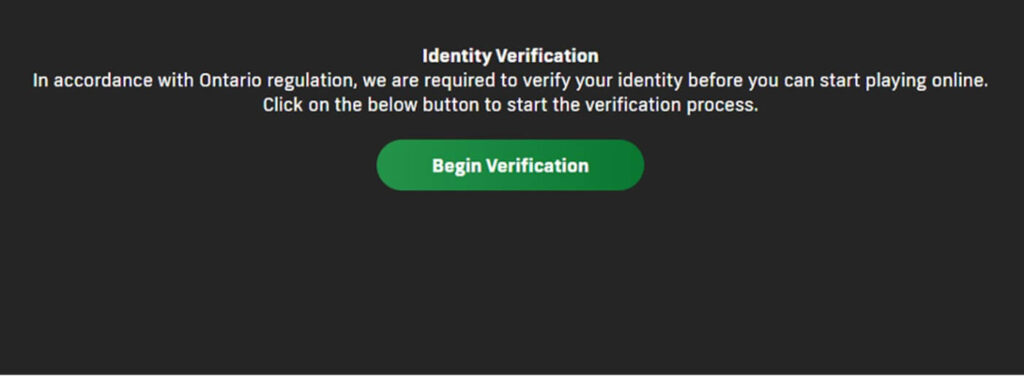 Bet365 - Identity Verification For New Account