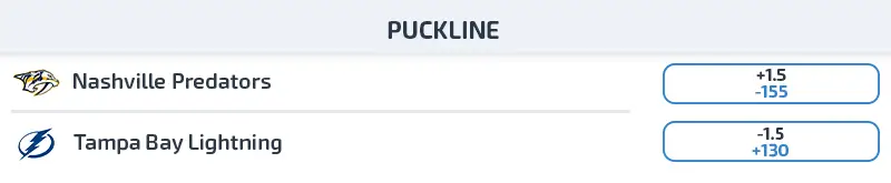 Puckline Betting Example